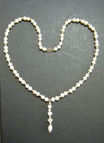 Collana goccia delicata - y,