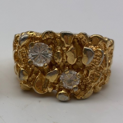 Anello vintage pepita - , oro