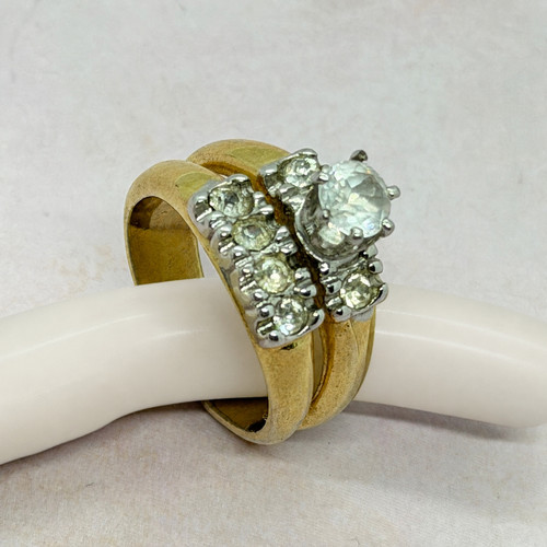 Anello vintage 14k - anello, gf