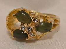 Anello a grappolo vintage anni