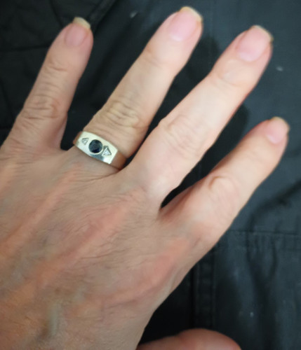 Anello uomo vintage anni - , a