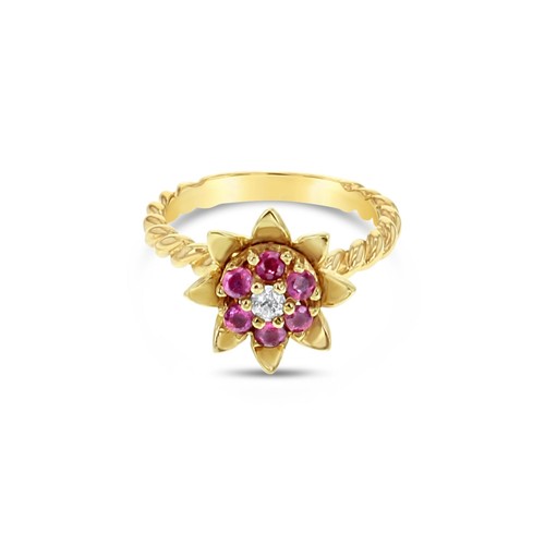 Medium ruby tulip - medium,