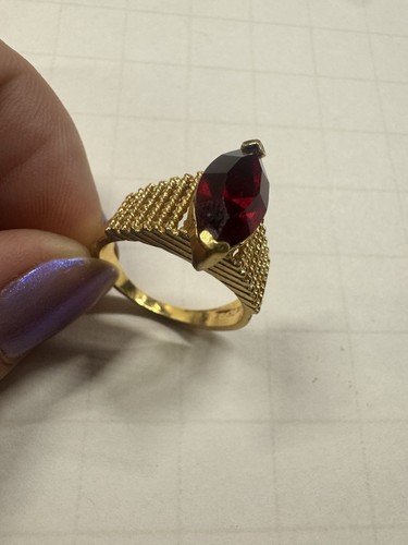 Anello cocktail vintage kt - anello,