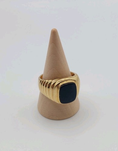 Anello anni oro - 80, giallo