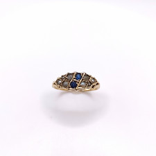 Anello vestito oro 9 kt