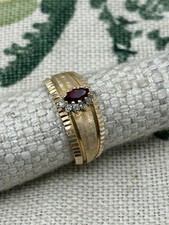 Anello VINTAGE 14K GF a fascia