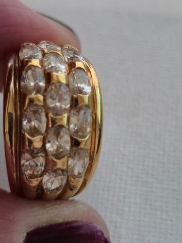 Anello vintage placcato oro - , 3