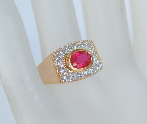 Anello vintage anni pesante - vintage,