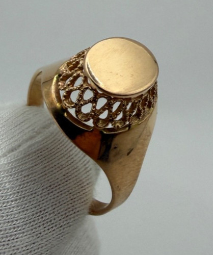 Anello vintage sovietico con