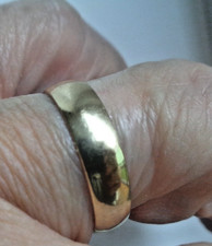 Anello Nuziale In Oro Giallo