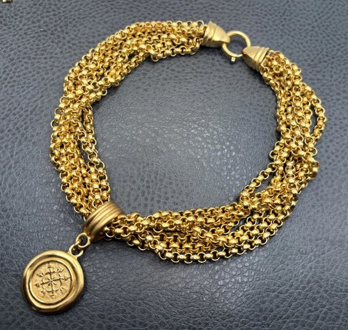 Collana catena rolo multifilo