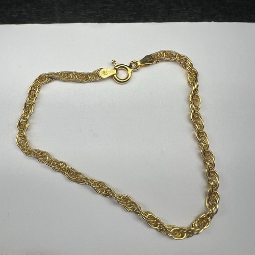 Vtg 1980s yellow gold - yellow, gold/sterling