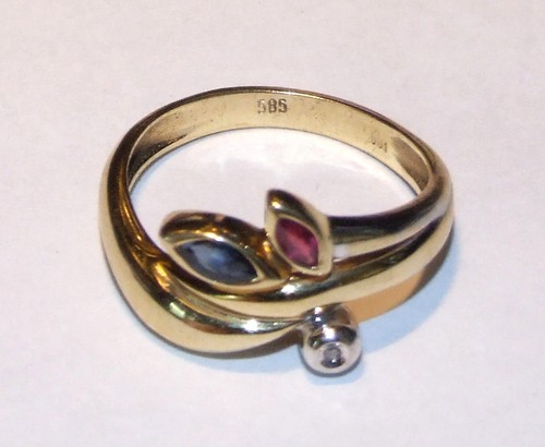 Anello per verdure bicolore