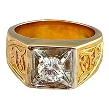 Anello vintage anni 80 con