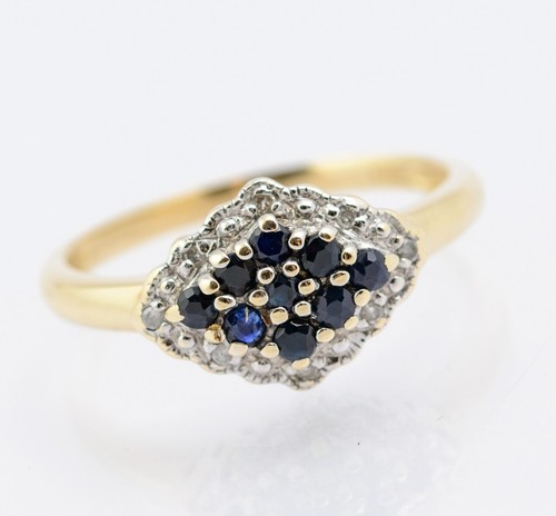 Vintage 9ct gold natural - gold,