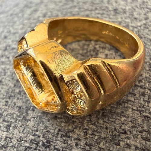 Vintage 18kt hge ring setting - vintage,