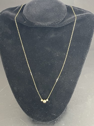 Collana oro tripla - 14, kt