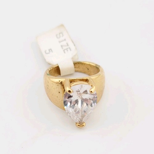 Anello vintage taglia - 5, pera