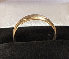 Anello vintage in oro giallo 9