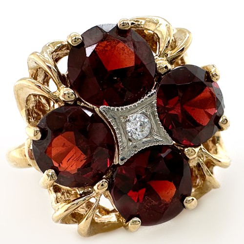Anello quadrifoglio - , o