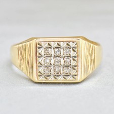 Anello uomo vintage anni '80