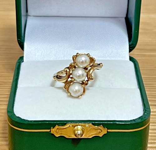 Anello mid cent vintage oro - mid-cent,