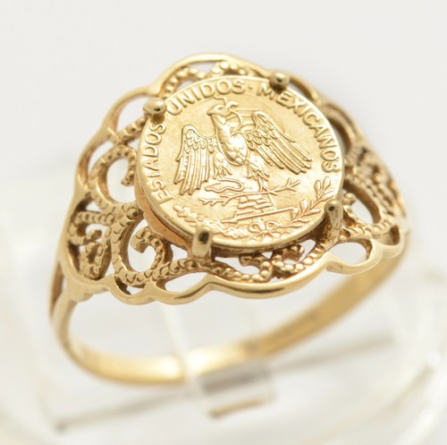 Vintage 9ct gold filigree - vintage,