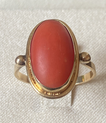 Anello vintage oro giallo - vintage, in