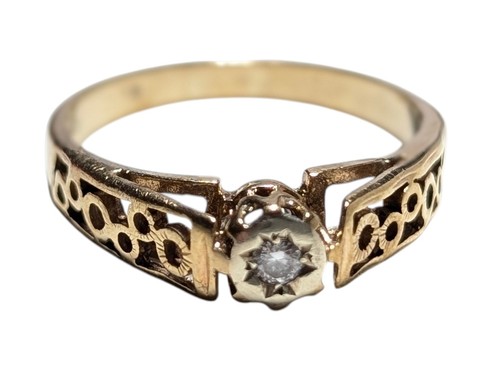 Anello solitario anni con - solitario,