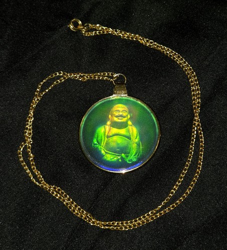 Collana buddha olografica - collana,
