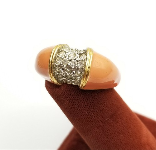 Anello vintage smalto - anello, tg