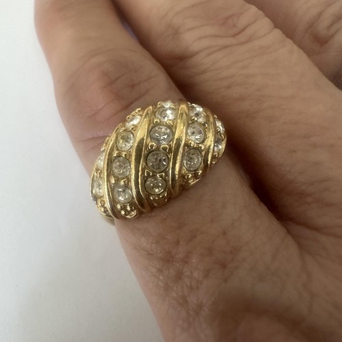 Anello cocktail vintage anni