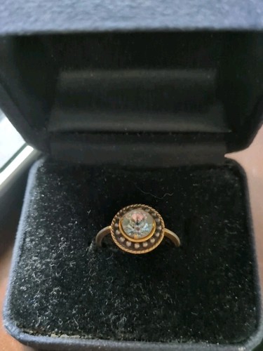 Vintage gold plated ring - vintage,
