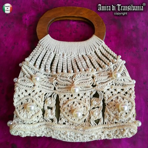 Borsa donna casual fatta mano - borsa,