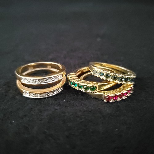 Vintage avon rhinestone ring - vintage,